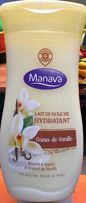Manava, Marque repère Lait de douche hydratant cœur de vanille