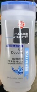 Marque Repère, Carré Homme Gel douche Sensitive édition limitée