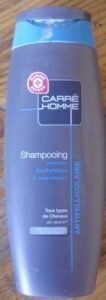 Marque Repère, Carré Homme Shanpooing Antipelliculaire