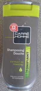 Marque Repère, Carré Homme Shanpooing Douche Tonifiant