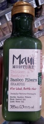 Maui Moisture Bamboo fibers shampoo