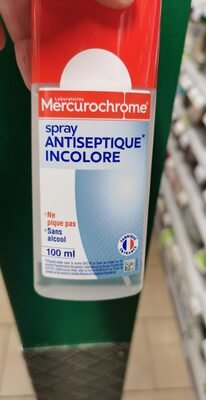 mercurochrome spray antiseptique