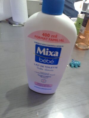 Mixa bébé Lait de toilette très doux, à la vitamine E et huile d’amande douce