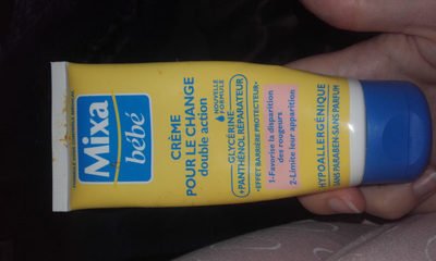 Mixa Bébé Mixa Bébé Crème pour le change double action