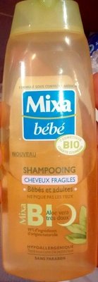 Mixa bébé Shampoing – cheveux fragiles