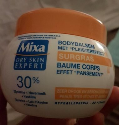 Mixa Baume corps effet "pansement"