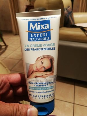 Mixa Creme Visage Peaux Sensibles Huile d’Amande