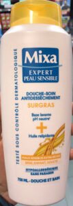 Mixa Douche Soin Antidessèchement Surgras Huile relipidante