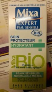 Mixa expert Soin protecteur hydratant bio