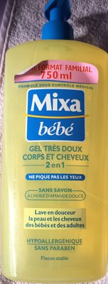 Mixa Gel Corps Chaveux Bebe Mixa