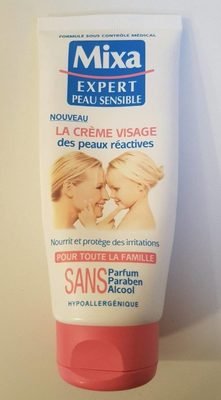 Mixa La crème visage des peaux réactives