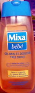 Mixa, Mixa bébé Gel bain et douche très doux
