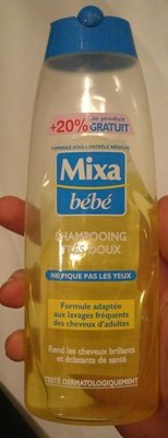 Mixa, Mixa bébé Shampooing très doux (+20% gratuit)