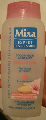 Mixa, Mixa Expert Peau Sensible Douche-soin apaisante sans savon