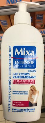 Mixa, Mixa Intensif Peaux Sèches Lait corps raffermissant post-grossesse