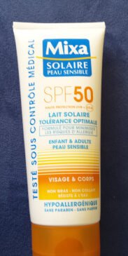 Mixa, Mixa Solaire Lait Solaire Tolérance Optimale SPF50