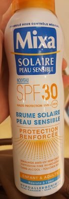Mixa Solaire Brume Solaire Peau Sensible SPF 30