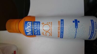 Mixa Solaire Brume Solaire Protection Renforcée Peau Sensible Spf50+