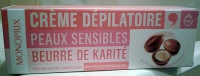 Monoprix Crème dépilatoire peaux sensibles beurre de karité