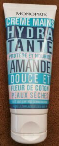 Monoprix crème mains hydrante