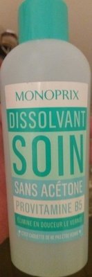 Monoprix Dissolvant Soin