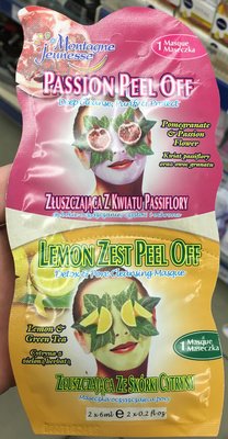 Montagne Jeunesse Passion peel off + lemon zest peel off