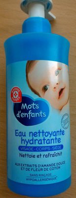 Mots d’enfants Eau nettoyante hydratante