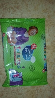 Mots D’enfants Lingettes Toilettes Enfants, Parfum Melon D’eau, Par 60