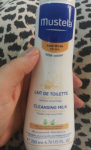 mustela lait de toilette