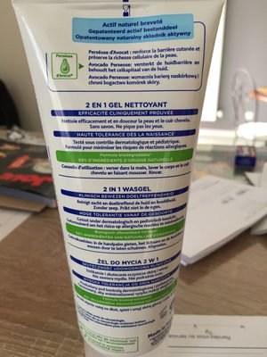 Mustela Mustela 2 en 1 Gel Nettoyant Corps et Cheveux