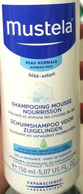 Mustela Mustela Shampooing Mousse Nourrisson