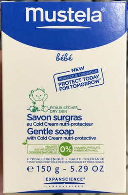 Mustela Savon surgras au Cold Cream nutri-protecteur