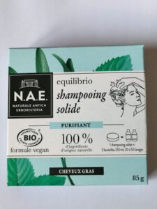 N.A.E. equilibrio shampooing solide cheveux gras