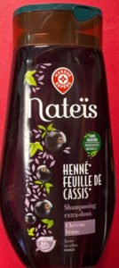 Nateïs, Marque Repère Shampoing extra-doux Henné feuille de cassis