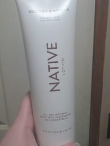 Native Coconut and Vanilla Lotion