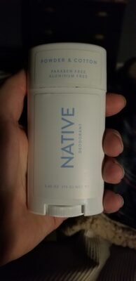 Native Native Deoderant – Powder and Cotton