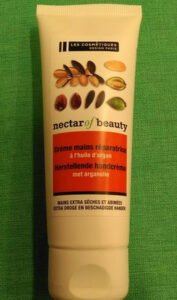 Nectar of beauty Crème mains réparatrice à l’huile d’argan