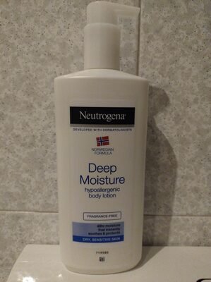 Neutrogena Deep Moisture – hypoallergenic body lotion