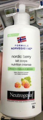 Neutrogena Lait corps nutrition intense Nordic Berry