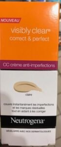 Neutrogena Visibly Clear Correct & Perfect CC Crème Claire