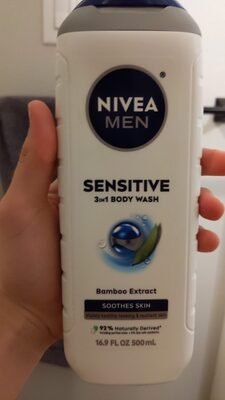 Nivea Men Sensitive 3in1 Body Wash