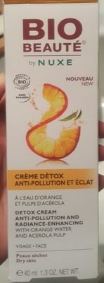 Nuxe Crème détox anti-pollution et éclat – Bio Beauté