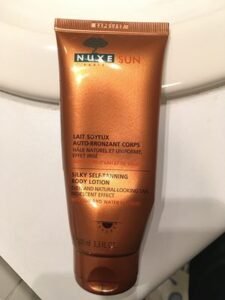Nuxe Lait soyeux auto-bronzant corps