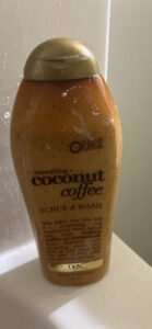 OGX Coconut Coffee Scrub & Wash