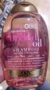 OGX Orchid oil shampoo