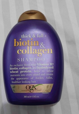 Ogx, Organix Biotin & Collagen Shampoo