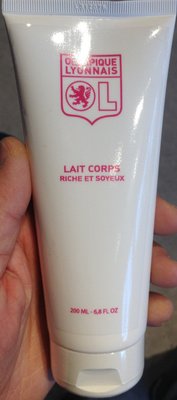 OL, Olympique Lyonnais, Secret des Dames Lait corps riche et soyeux