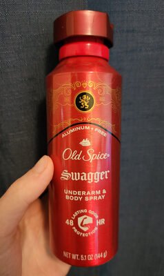 Old Spice Swagger Underarm & Body Spray Aluminum Free