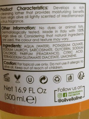 OLiVELLA gel bain et douche