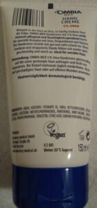 Ombia Med Ombia Med Hand Creme 5% Urea